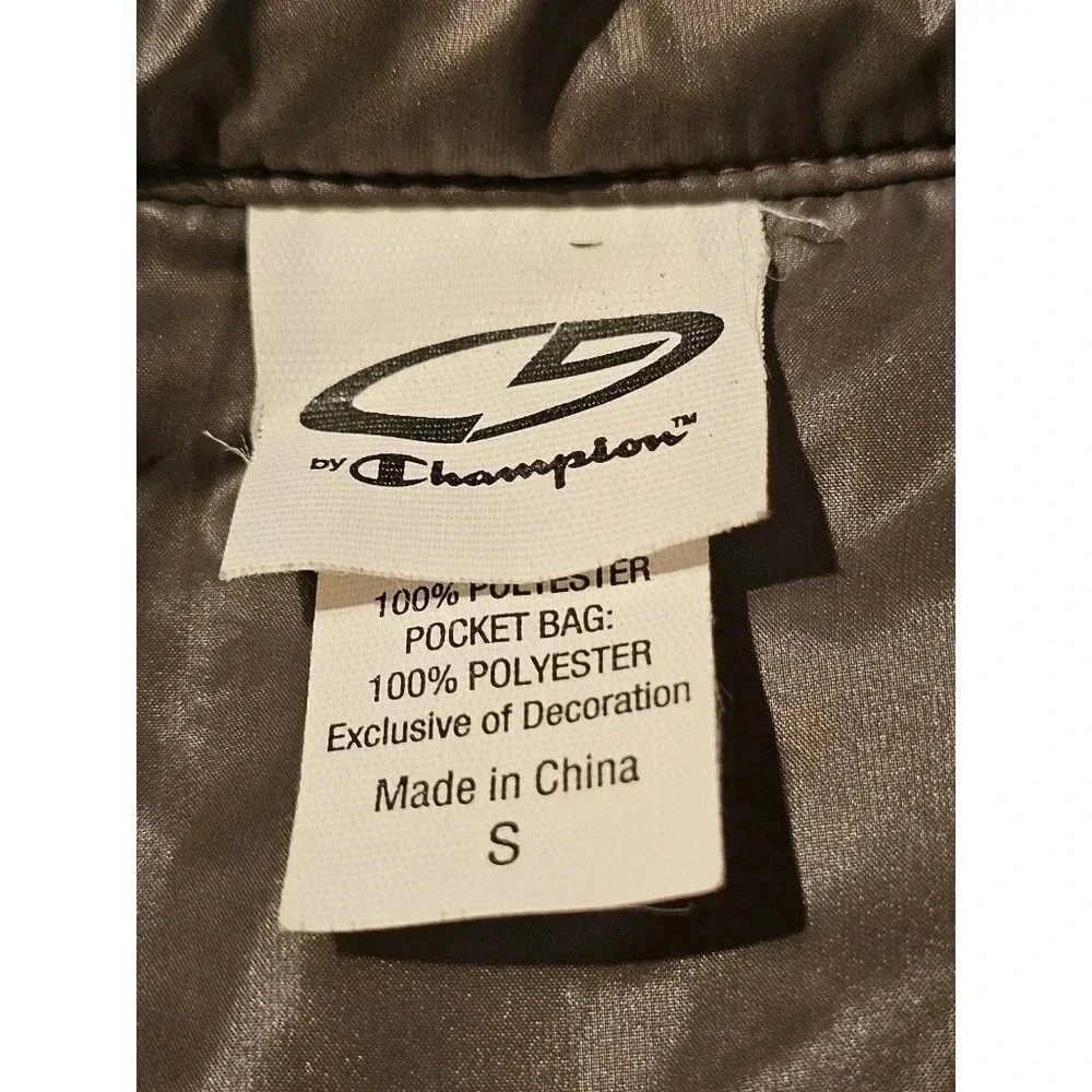Champion Barbie Pink Puffer Vest Womens Size Small Full Zip